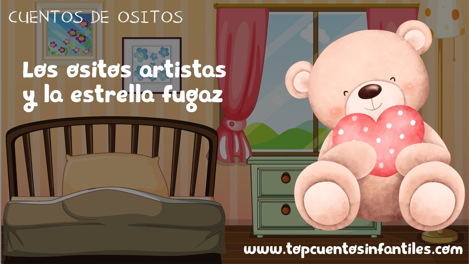 Los ositos artistas y la estrella fugaz