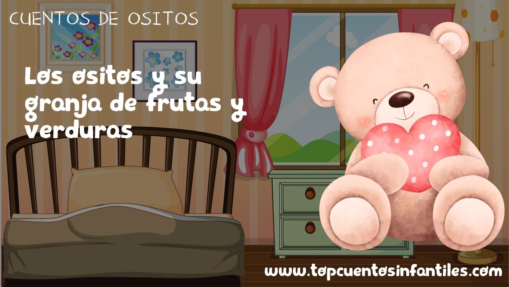 Los ositos y su granja de frutas y verduras