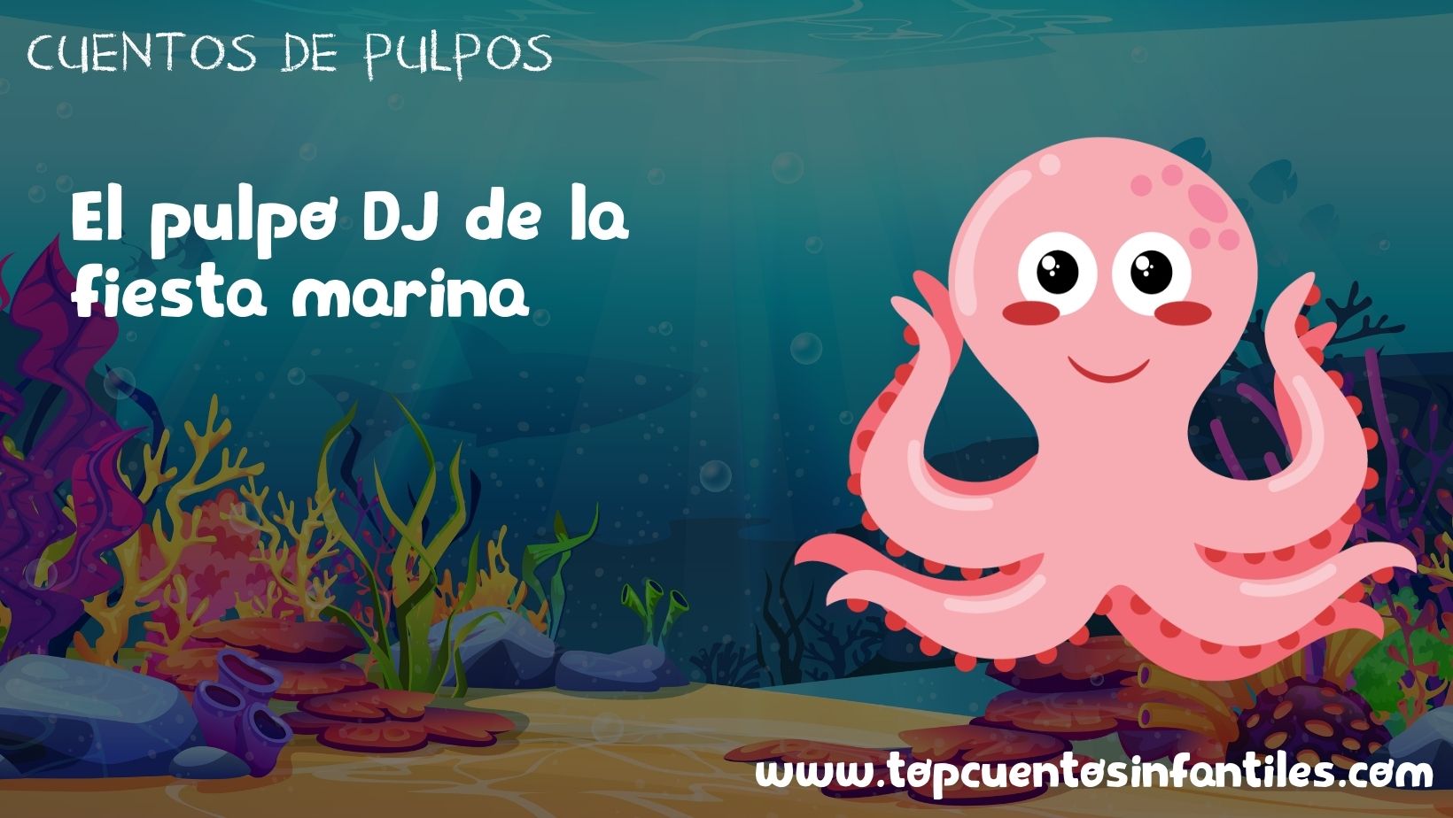 El pulpo DJ de la fiesta marina