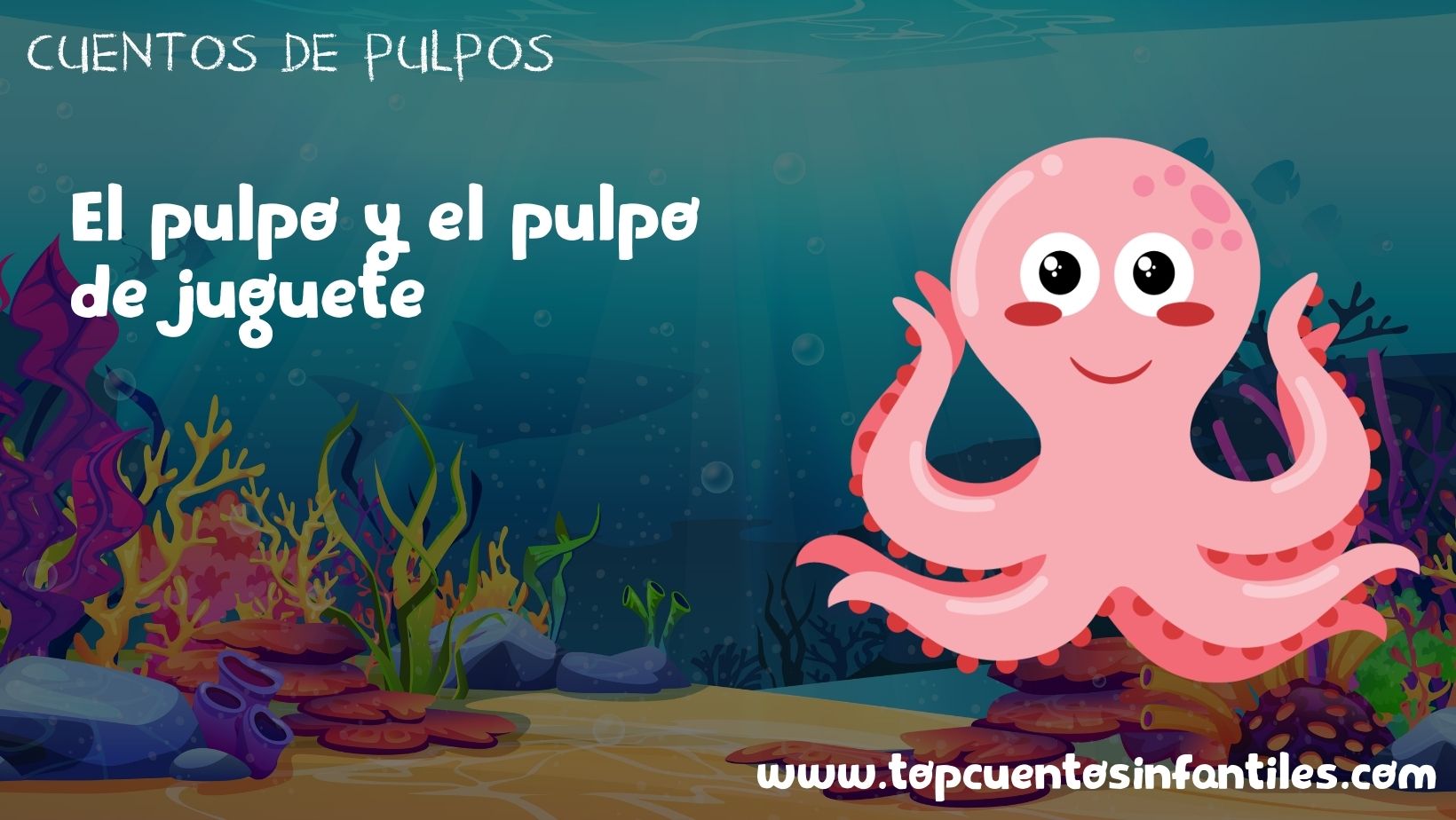 El pulpo y el pulpo de juguete