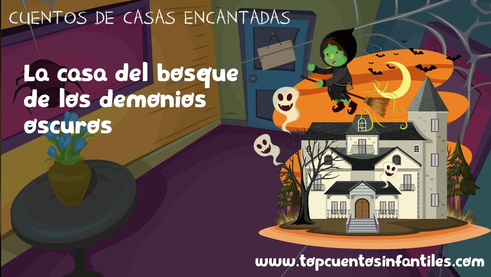 La casa del bosque de los demonios oscuros